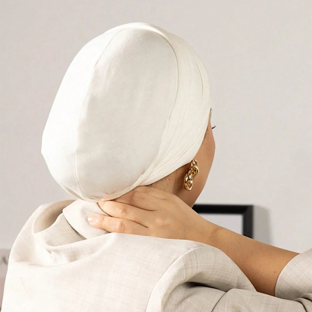HIA Stretch Tie-Back Undercap — rear styling view