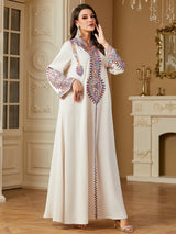 Colorful Embroidery Maxi Dress — product image 5 | HIA