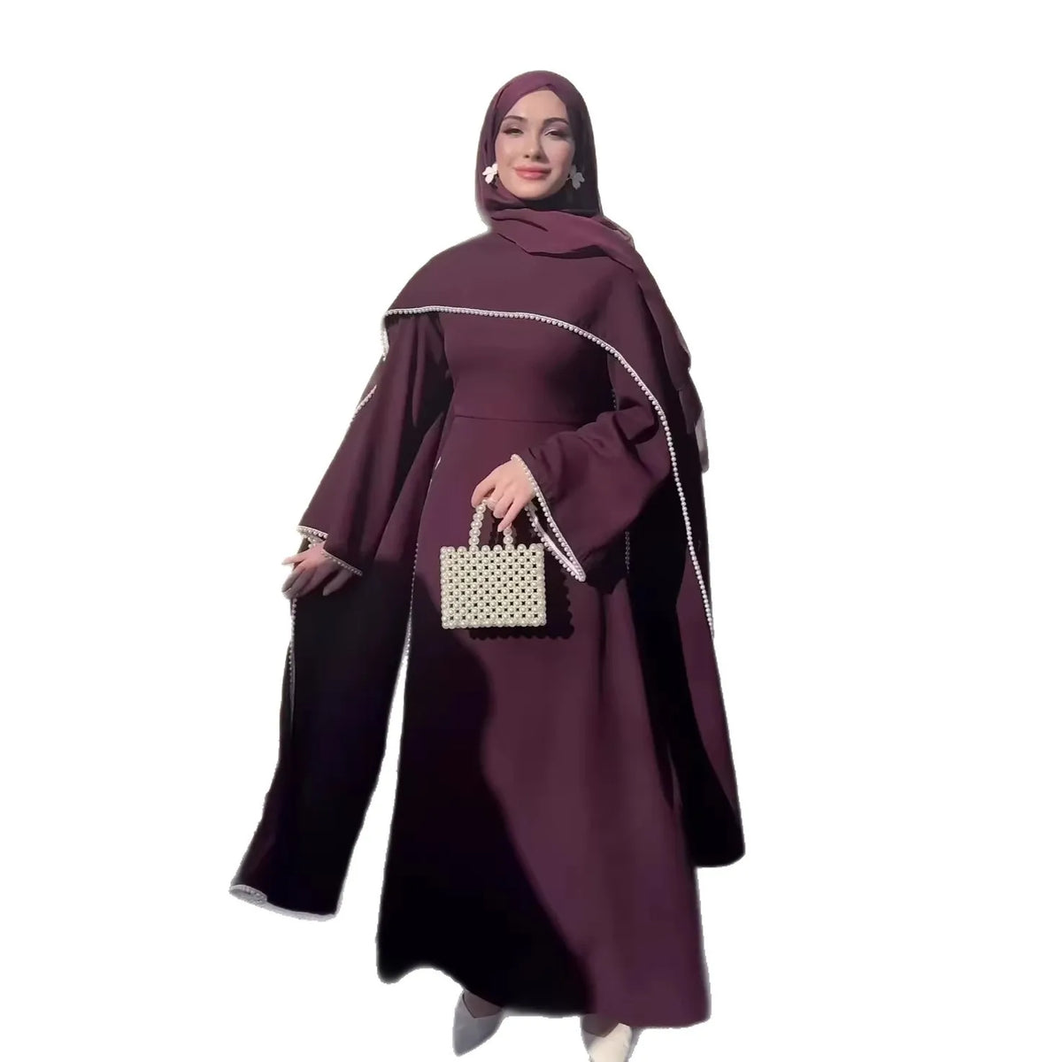 Beaded Maxi Dress & Hijab Set — product image 5 | HIA