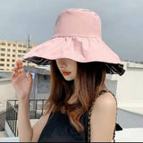 Women’s UV Protection Sun Hat – Wide Brim Korean Style