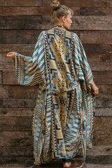 Women’s Resort Beach Cover Up – Lightweight Sun Protection Kimono
