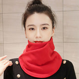 Plush Fleece Neck Scarf – Soft & Stylish Winter Wrap for Women