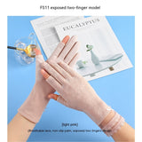 Lightweight Breathable Lace Sun Protection Gloves – Elegant Women’s UV Gloves