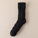 Winter Fuzzy Coral Fleece Socks – Thickened Anti-Slip Home Sleep Socks