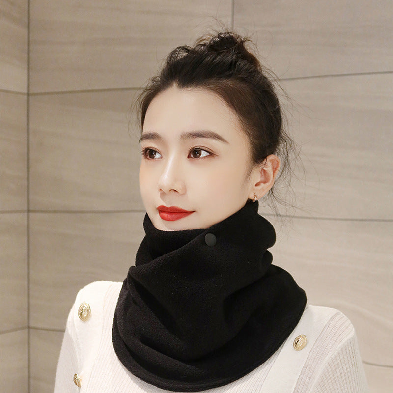 Plush Fleece Neck Scarf – Soft & Stylish Winter Wrap for Women