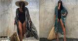Women’s Resort Beach Cover Up – Lightweight Sun Protection Kimono