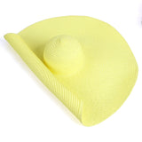 Women’s Oversized Beach Hat – 25CM Wide Brim Straw Sun Hat