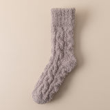 Winter Fuzzy Coral Fleece Socks – Thickened Anti-Slip Home Sleep Socks
