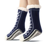 Women’s Berber Fleece Room Socks – Thickened Winter Warm Indoor Design