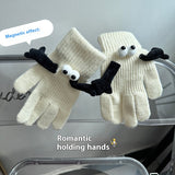 Couple Magnetic Gloves – Cute Warm Cotton Winter Hand Gloves