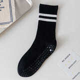 Indoor Anti-Skid Cotton Crew Socks – Wear Resistant Comfort
