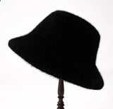 Women’s Plush Wool Beret – Waterproof Autumn & Winter Retro Hat