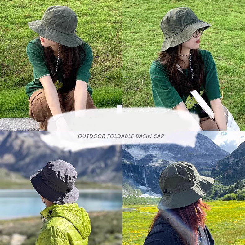 Foldable Waterproof Fisherman Hat – Summer Outdoor Sun Protection