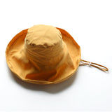 Women’s Double-Sided Cotton Sun Hat – Wide Brim Fisherman Style