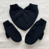 Love Knit Winter Mittens – Solid Color Warm Casual Gloves