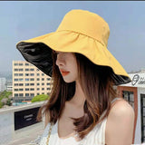 Women’s UV Protection Sun Hat – Wide Brim Korean Style