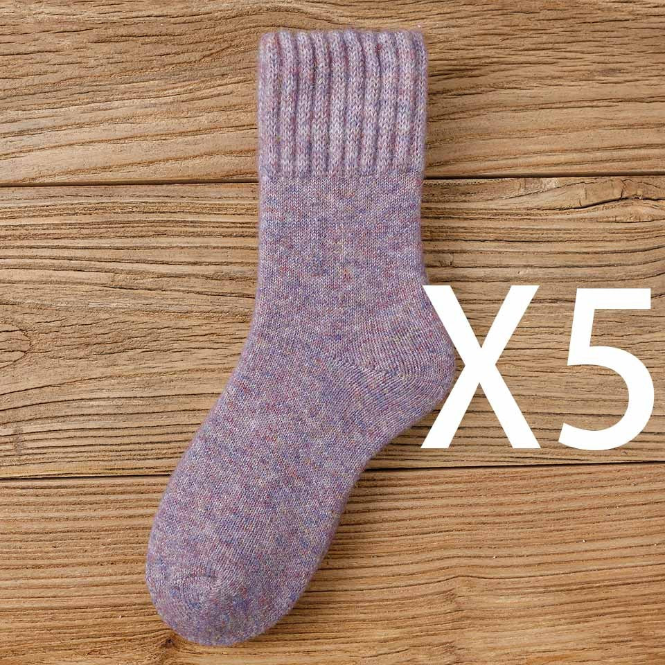 Women’s Wool Winter Socks – Thick Warm Crew Style