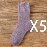 Women’s Wool Winter Socks – Thick Warm Crew Style