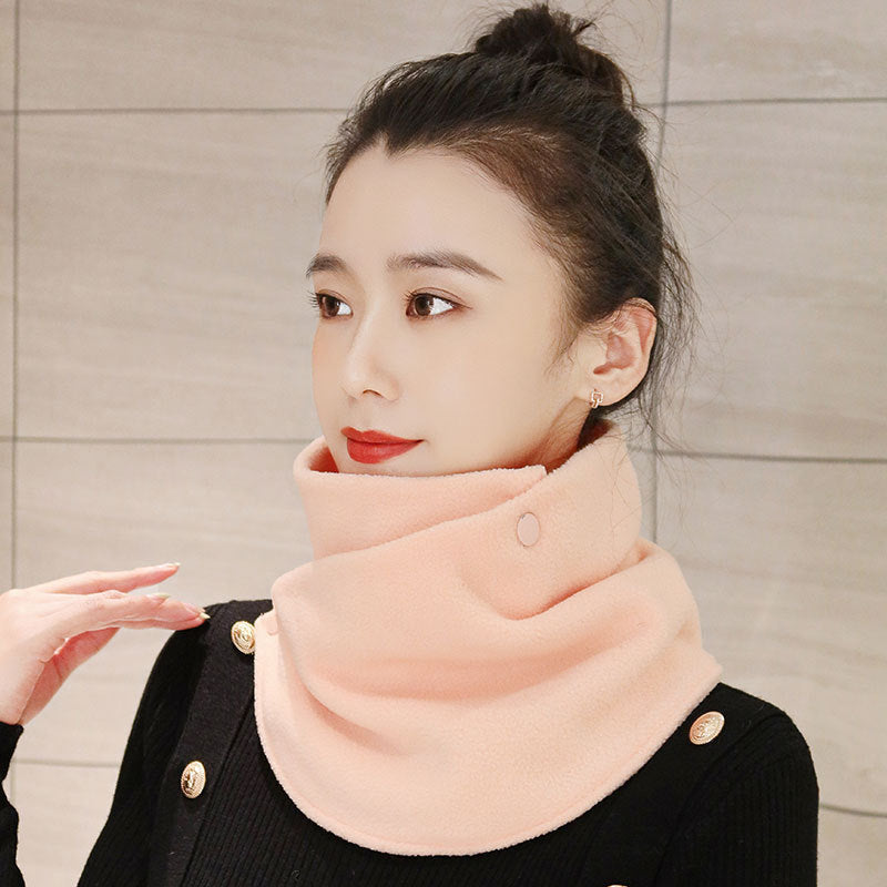 Plush Fleece Neck Scarf – Soft & Stylish Winter Wrap for Women