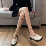 Blue Bowknot Sheer Pantyhose – Women’s Stockings