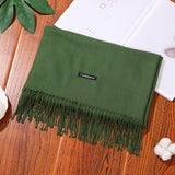 Classic Solid Color Shawl – Soft Touch Scarf in 25 Designer Shades