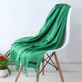 Classic Solid Color Shawl – Soft Touch Scarf in 25 Designer Shades