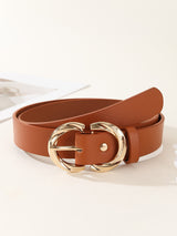 Exquisite Snap Button Waist Belt – Minimalist Fashion Belt for Women (105cm)