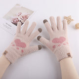 Women’s Cat Paw Touch Screen Gloves – Warm Anti-Cold Winter Design