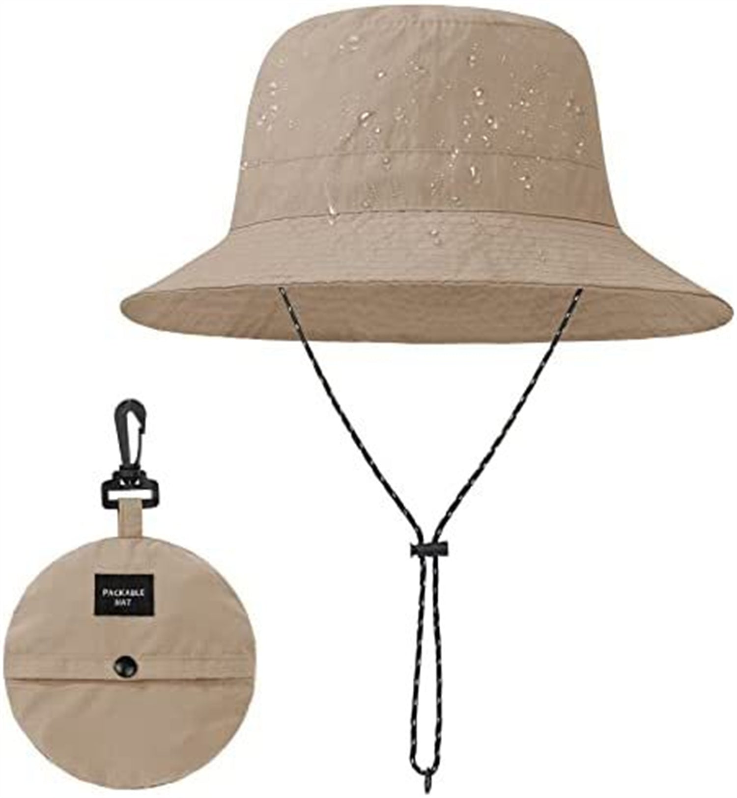 Foldable Waterproof Fisherman Hat – Summer Outdoor Sun Protection