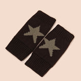 Acrylic Wool Star Oversleeve – Warm Half Finger Arm Warmers