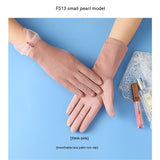 Lightweight Breathable Lace Sun Protection Gloves – Elegant Women’s UV Gloves