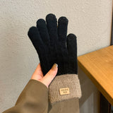 Women’s Wool Lined Touch Screen Gloves – Warm Winter Casual Style
