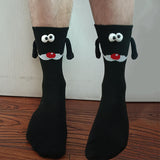 Halloween & Christmas Magnetic Hand Socks – Fun Couple Stockings