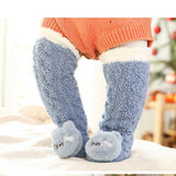 Baby Animal Cartoon Socks – Thickened Winter Stockings (1–3 Years)