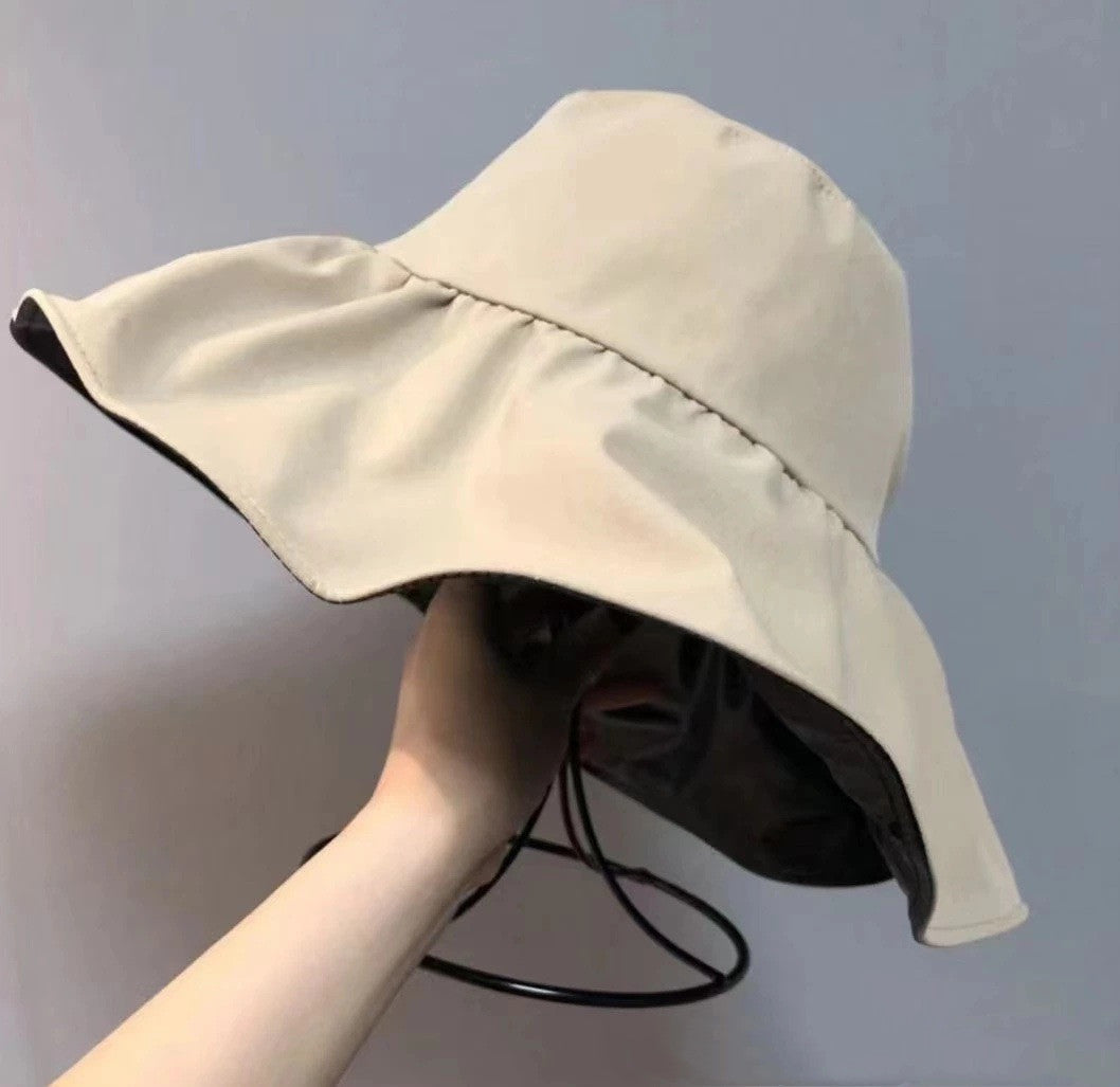 Women’s UV Protection Sun Hat – Wide Brim Korean Style