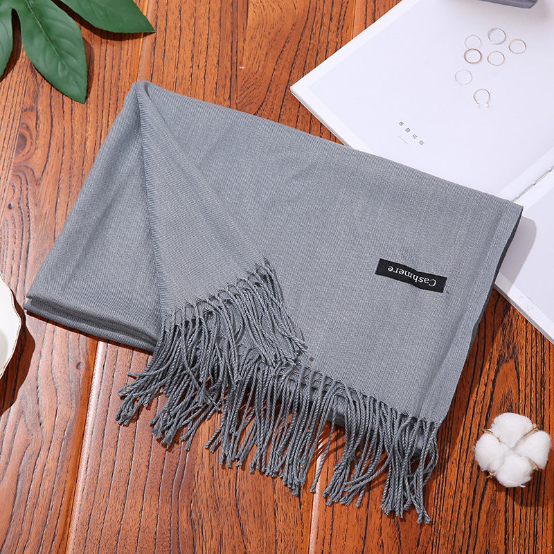 Classic Solid Color Shawl – Soft Touch Scarf in 25 Designer Shades