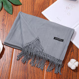 Classic Solid Color Shawl – Soft Touch Scarf in 25 Designer Shades
