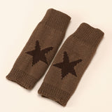 Acrylic Wool Star Oversleeve – Warm Half Finger Arm Warmers